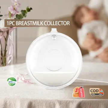 Goodbata 2PCS Portable Anti-overflow Breast Pad Breast Milk Collector  Nipple Case