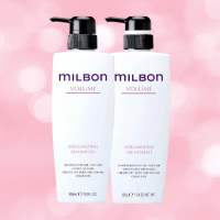 MILBON VOLUMIZING แชมพู และ ทรีทเม้นท์ ขนาด 500 ML. เพิ่มวอลุ่มให้เส้นผมชำระล้างไขมันส่วนเกิน ให้เกร็ดผมแข็งแรง