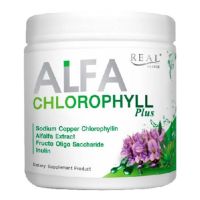 คลอโรฟิลล์  ล้างสารพิษ  Real Elixir Alfa Chlorophyll Plus  เรียล อิลิคเซอร์ อัลฟ่า คลอโรฟิล พลัส ไฟเบอร์ 100 g.