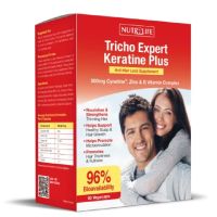 NUTRILIFE Tricho Expert Keratin Plus Anti Hair Loss Supplement Vegecap (Nourishes &amp; Strengthens Thinning Hair) 60s