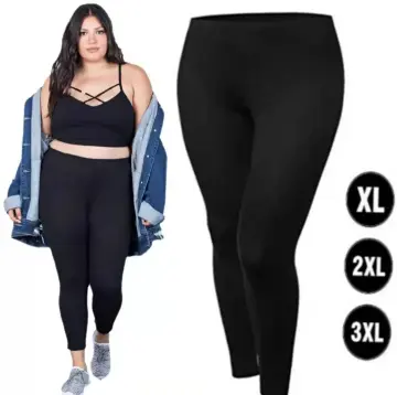 Shop Plus Size Leggings (xl-3xl) High Waist Stretch Leggings Pants