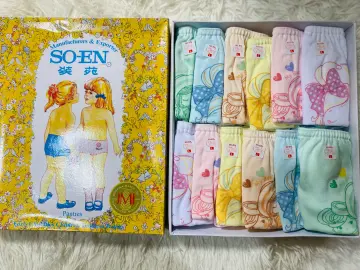 Original SOEN Panty For Kids CCP EMB (S to XL) SO-EN Underwear