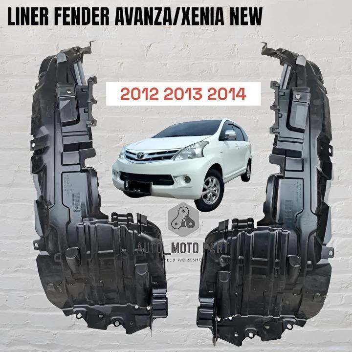 liner fender depan avanza xenia new 2012 2013 2014 kanan kiri original