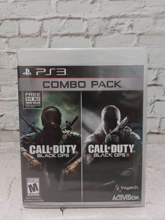 แผ่นเกมส์ps3-combo-pack-call-of-duty-black-ops-amp-call-of-duty-black-opsii-มือหนึ่ง