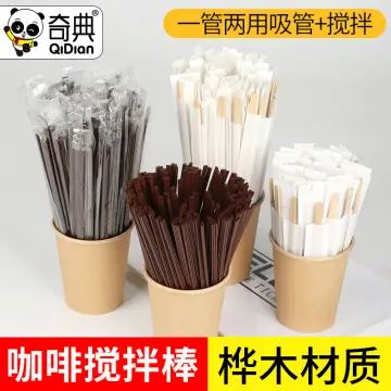 200PCS Natural Degradable Coffee Stirrer Birch Stirrer, Wood Coffee Stir  Sticks, Coffee Stir Sticks, Coffee Stirrers Disposable For Hot Drinks