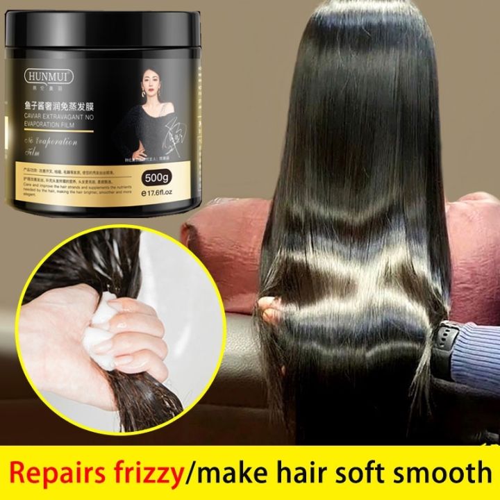 Hair Mask keratin treatment krim lurus rambut anti frizzy hair treatment  hair conditioner hair damage repair Soft Smooth | Lazada