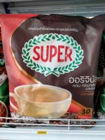 โฉมใหม่ กาแฟ 3 in 1 ตรา super รสชาติออริจินอล ถุงละ 30 ซอง