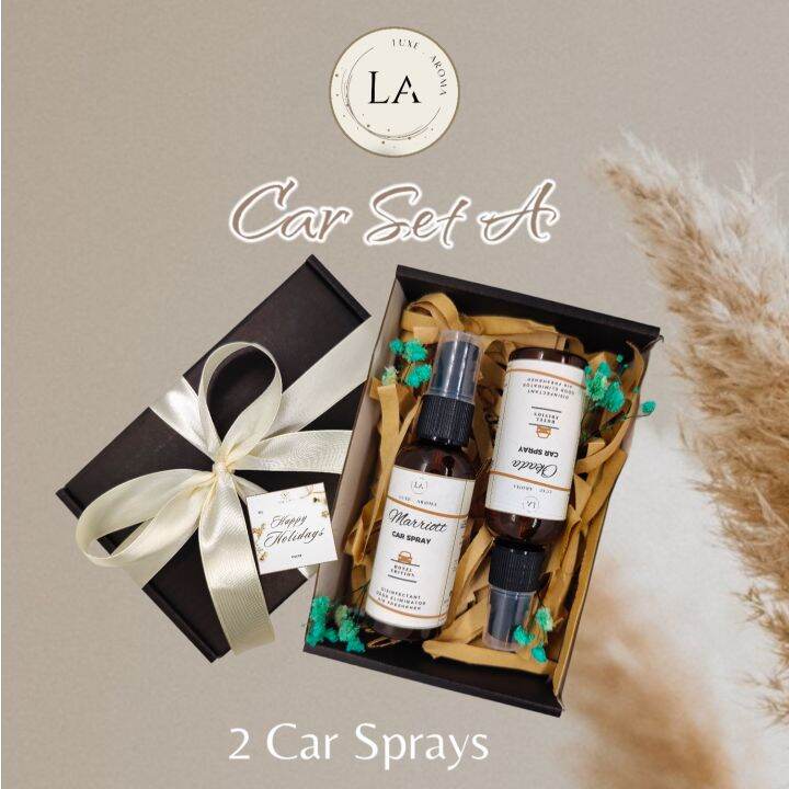 Car Set A Car Fragrance Spray with Antibacterial and Antiseptic