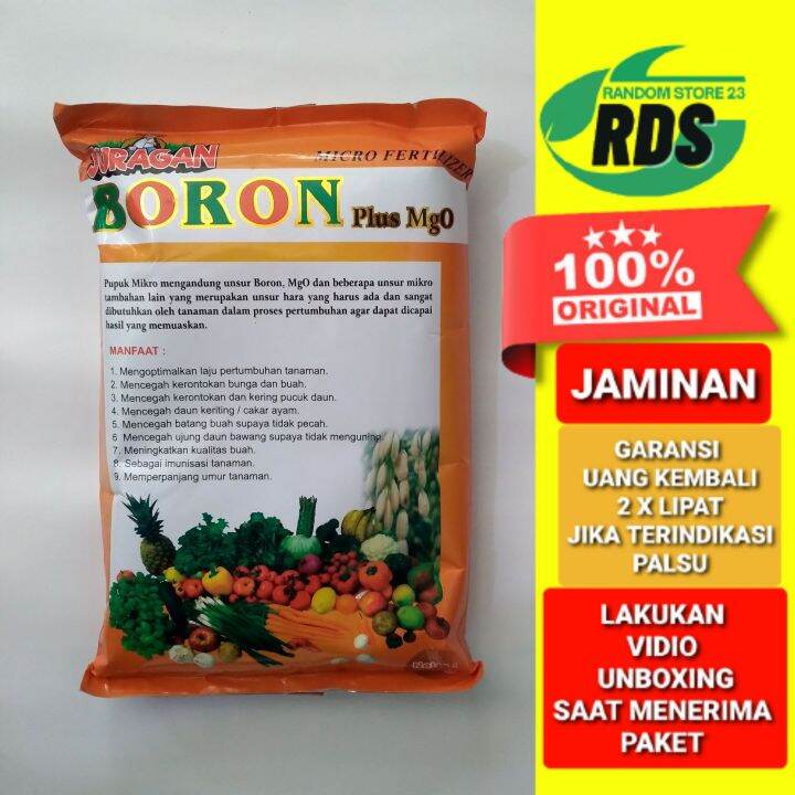 Pupuk Micro Fertilizer Boron Plus Mgo Kg Kemasan Pabrik Lazada