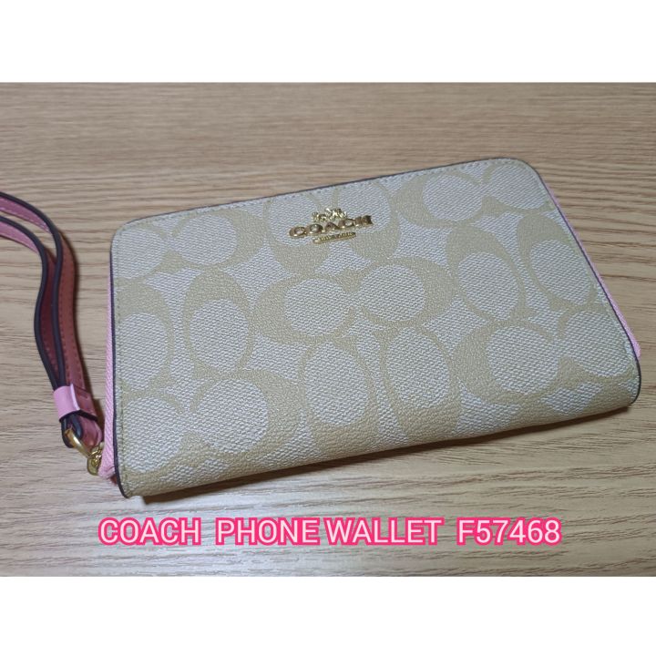 กระเป๋าสตางค์-กระเป๋าใส่โทรศัพท์-สีชมพู-f57468-wallet-phone