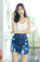 ?กระโปรงกางเกงด้านใน ผ้าไม่ยืด ?มีไซร้ S,M,L,XL ป้าย Tan Jeans