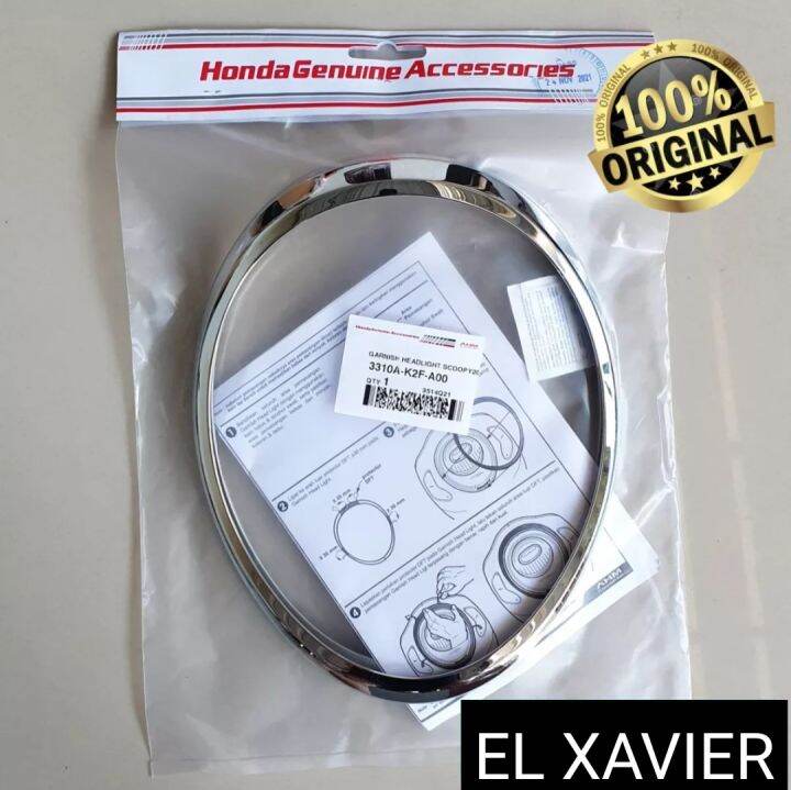 Garnish Headlight Scoopy 2021 2022 Original Honda Lazada Indonesia