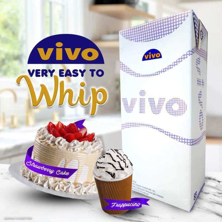 Vivo Non Dairy Whipping Cream 1100g Lazada PH