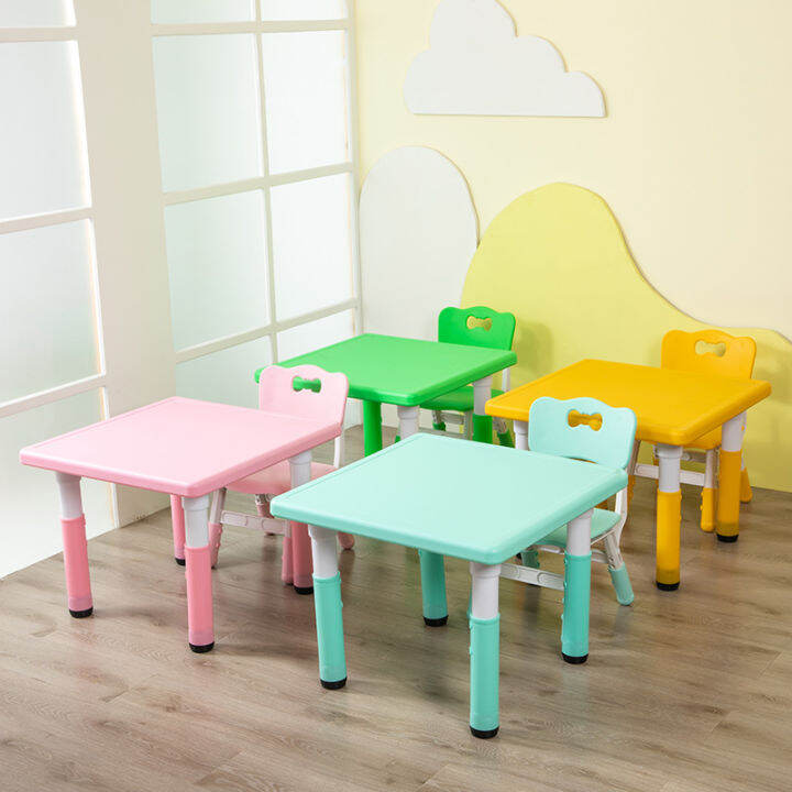 Kindergarten Tables and Chairs Children's Lifting Table Set Baby Toy