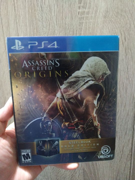 Assassin's Creed Valhalla - Gold Steelbook Edition - (PS4