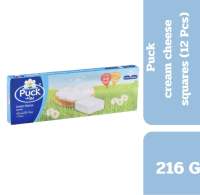 Puck Cream Cheese Squares (12 PCs ) 216g++ ปุก ครีม ชีส สี่เหลี่ยม (12ชิ้น) 216กรัม