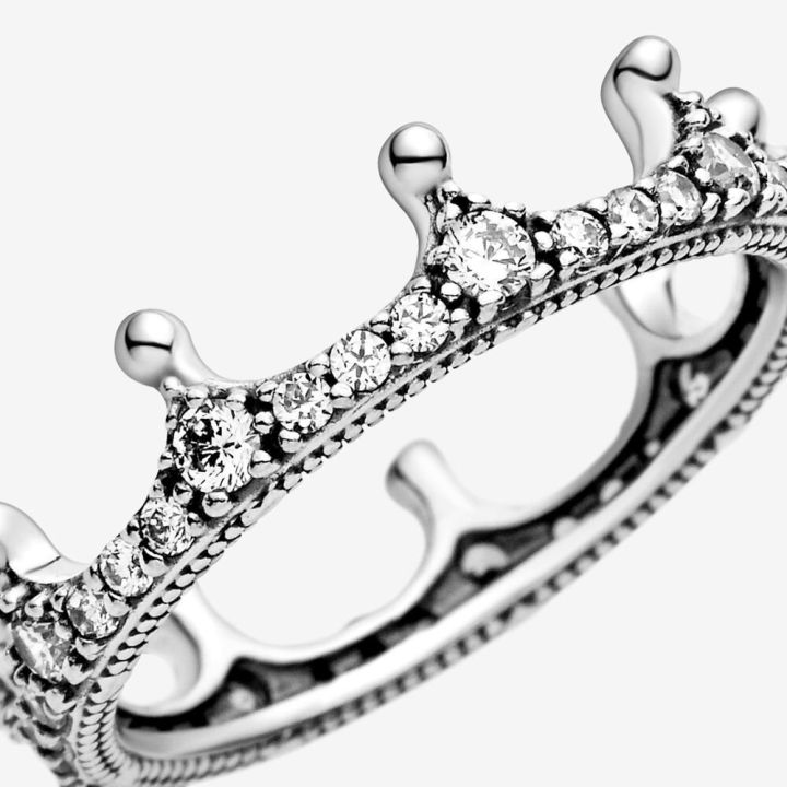 pandora-แหวน-เงิน925-แหวนมงกุฎ-แหวนแฟชั่น-glitter-crown-ring-เครื่องประดับแฟชั่น-ของแท้-100