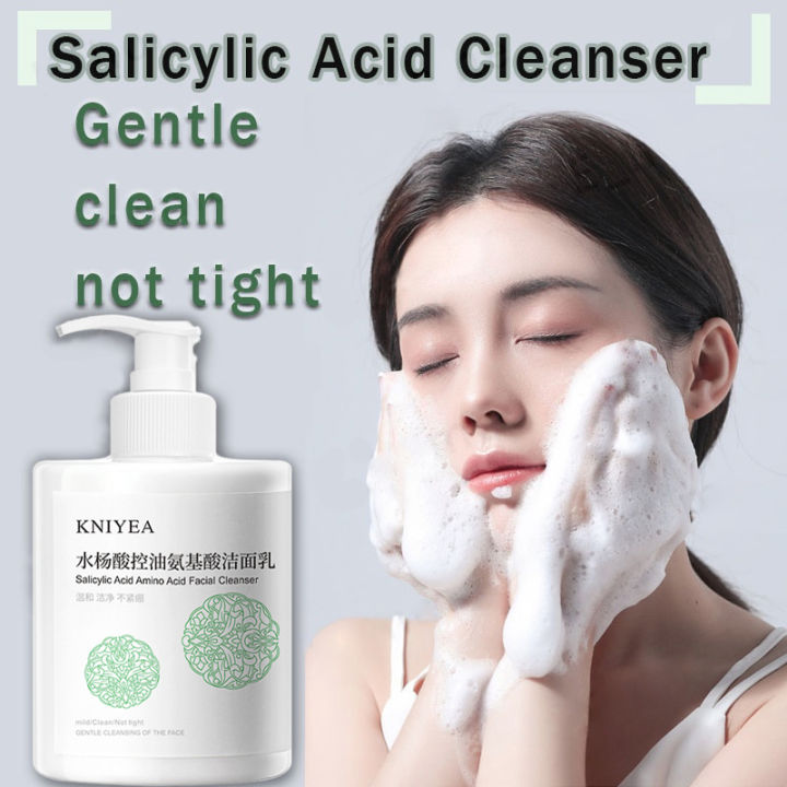 500g Salicylic Acid Cleanser Amino Acid Foam Cleanser Oil Control ...