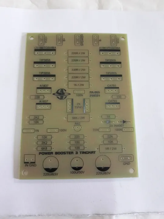 Pcb Power Booster 3 Tingkat MCRD V2 Fiber | Lazada Indonesia
