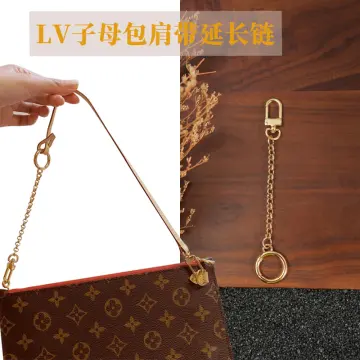 WUTA 110cm Purse Chain Strap for LV Nice Nano Crossbody Handbag Chains  Replacement Shoulder Straps Bag Accessories With Tools