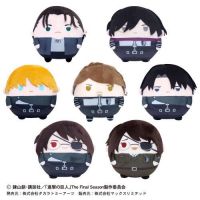 ?พร้อมส่ง Size BIG M ลิขสิทธิ์แท้  ตุ๊กตา Fuwa Attack on Titan ผ่าพิภพไททัน ไททัน ไทตัน