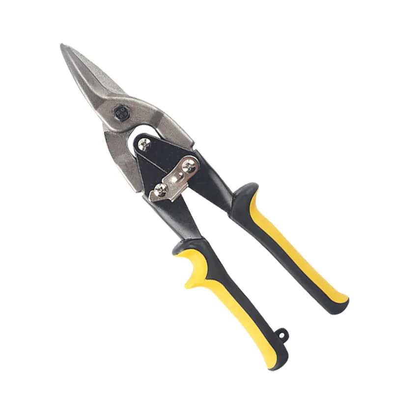 Professional electrician scissor with straight forged blades