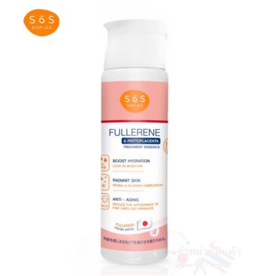 SOS Fullerene &amp; Phytoplacenta Treatment Essence170มล.ของแท้Ex2024💯🇯🇵🛍