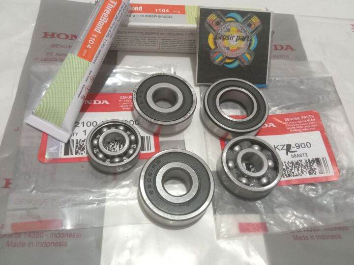 Bearing laher rasio 5 pcs+Lem beat fi Scoopy fi Vario 110 fi starter