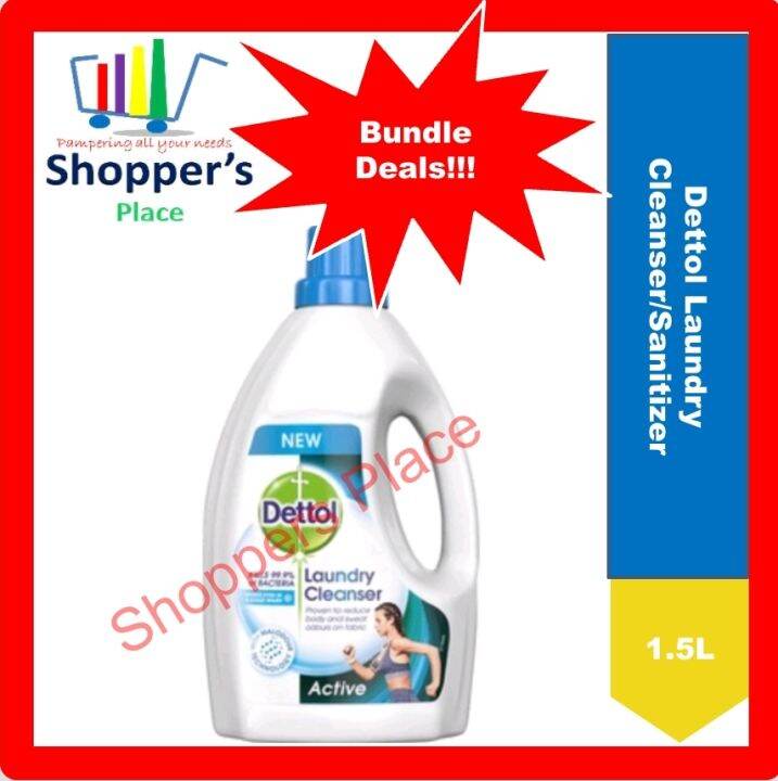 Dettol Laundry Cleanser./Sanitizer 1.5L Lazada Singapore