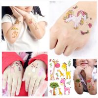 พร้อมส่ง! เซ็ตคู่ สติ๊กเกอร์แทททู Tattoo sticker ลายการ์ตูน แทททูลายการ์ตูน ลายสัก แทททูเด็ก สติ๊กเกอร์เด็ก  แทททู สติ๊กเกอร์