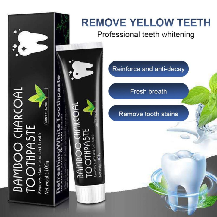 BioBeauty Bamboo Charcoal Whitening Toothpaste Activated Charcoal ...