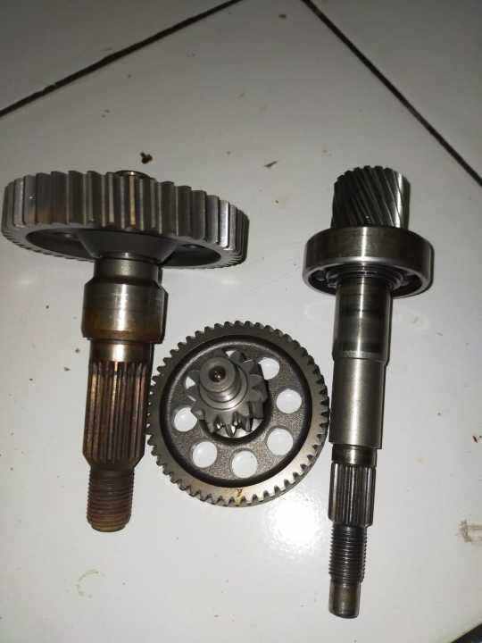 Gearbox gigi rasio ratio primer gigi gardan transmisi transmision Honda