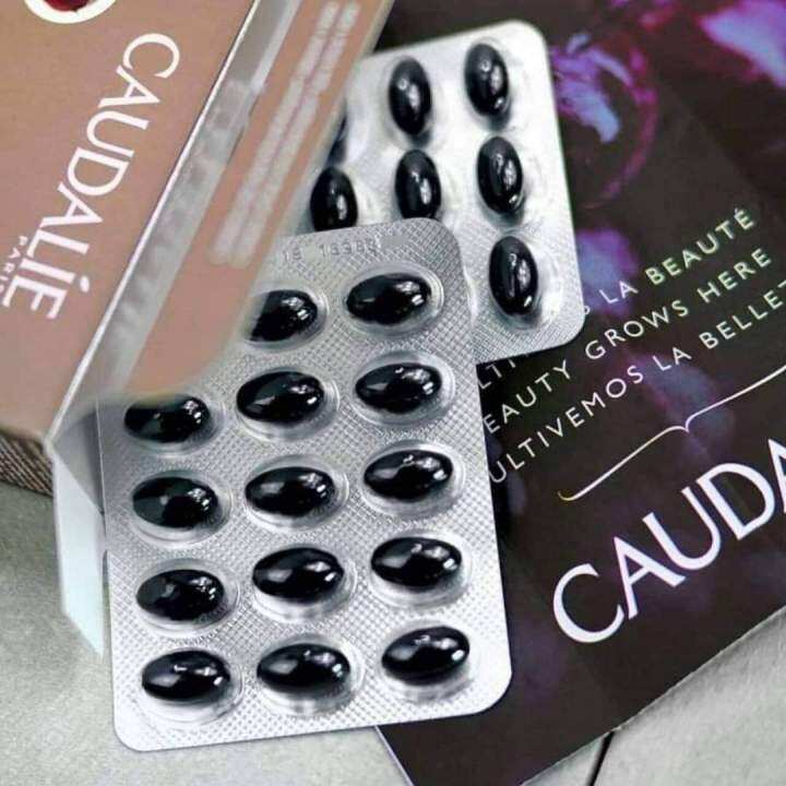 พร้อมส่ง-caudalie-vinexpert-anti-oxidant-grape-seed-30-caps