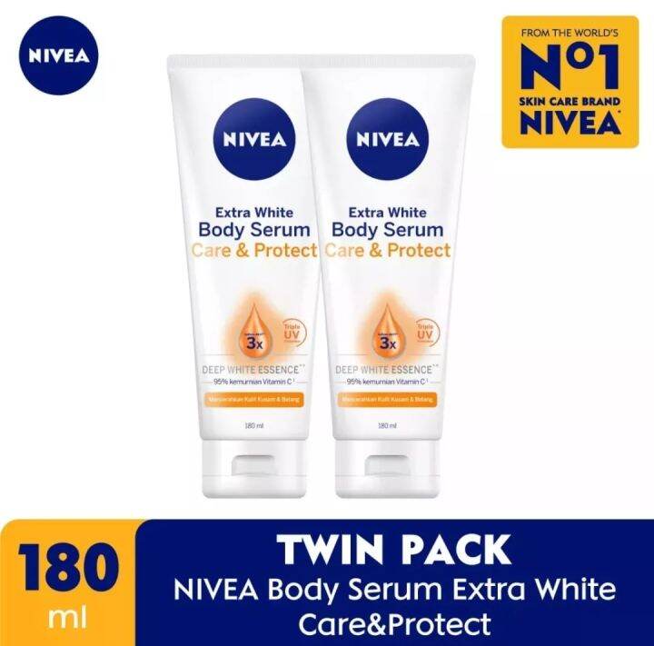 Nivea Body Care Body Serum Extra White Care Protect Ml Ml