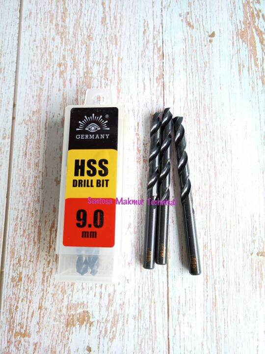 TJAP MATA 9 MM Mata Bor Besi HSS 9mm Tjapmata Lazada Indonesia