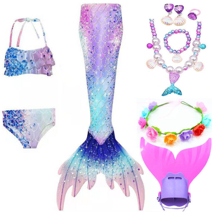 Meimei Mermaid's Tail Children's Swimsuit Male Swimming Baby Mermaid ...