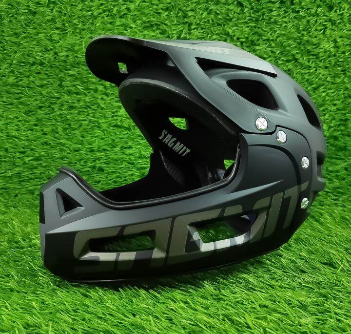 GBBS Sagmit Full Face Bike Helmet RSPRO Detachable Chin Guard Mountain