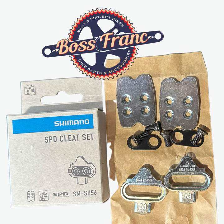 Shimano SPD Cleat Set Multi Directional Release SH 56 with cleat nut