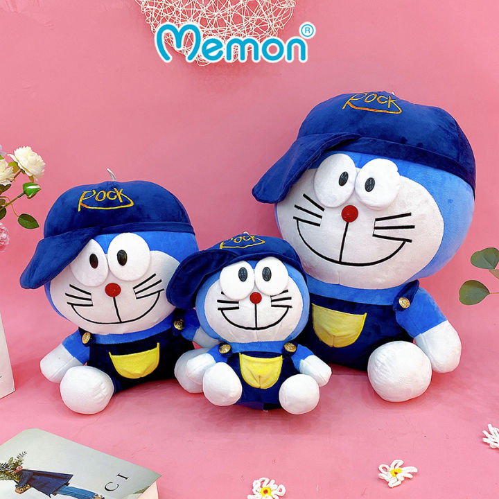 Gấu Bông Doraemon Mũ 35cm -55cm Cao Cấp Memon, Gấu Bông Mèo ...