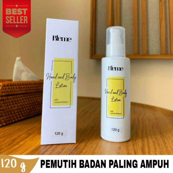 BLEME BODY LOTION ORIGINAL 100 WHITENING ASLI PEMUTIH BADAN Lazada