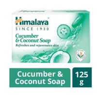 Himalaya Cucumber&amp;Coconut Soap (สบู่แตงกวาและมะพร้าว เพื่อผิวสดชื่นและอ่อนวัยจากธรรมชาติ) 125