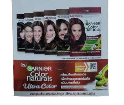 ครีมเปลี่ยนสีผมปิดผมขาว GARNIER Color Natural