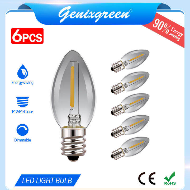 E14 LED Dimmable (6-Pack)