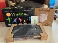 Wii Fit Plus สีดำงานกล่อง สวยน่าสะสม พร้อมแผ่นเกม ใบคู่มือ สินค้าแท้ จากญี่ปุ่น