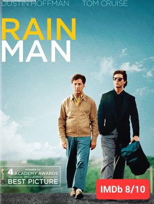 DVD Rain Man ชายชื่อเรนแมน : 1988 #หนังฝรั่ง #ออสการ์ ภาพยนตร์ยอดเยี่ยม