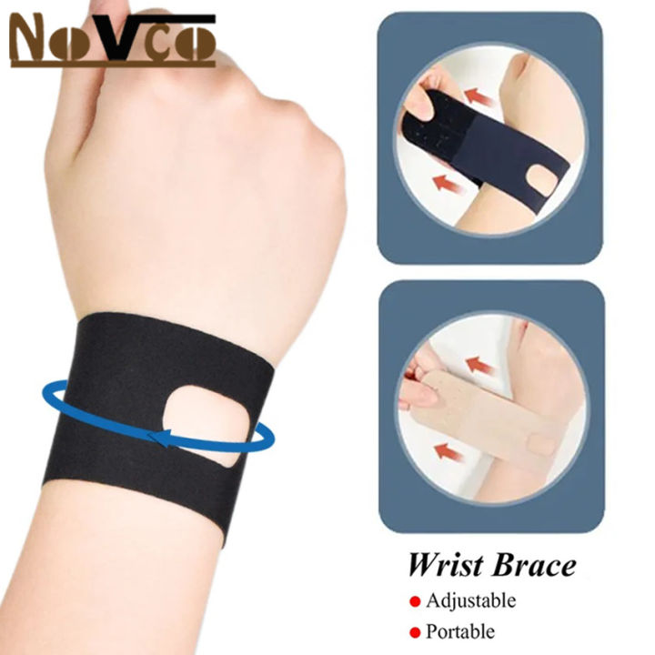 Adjustable Support Wrist Brace Thin Sports Yoga Wrist Band Tfcc