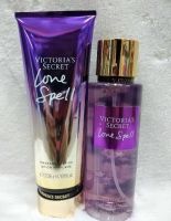 กลิ่นLove ม่วง 2ชิ้น โลชั่น1ขนาด 236ml น้ำหอม1 ขนาด250ml VICTORIA’S SECRET น้ำหอมวิคตอเรีย Set คู่ น้ำหอมและโลชั่น