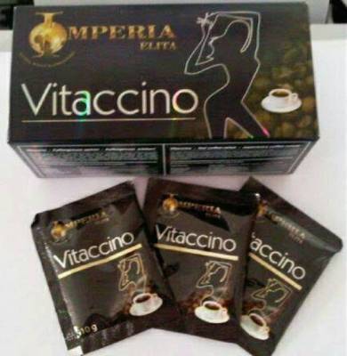 กาแฟ Vitaccino Coffee (กาแฟ ไวแทคซิโน)กล่อง
ดำยาว