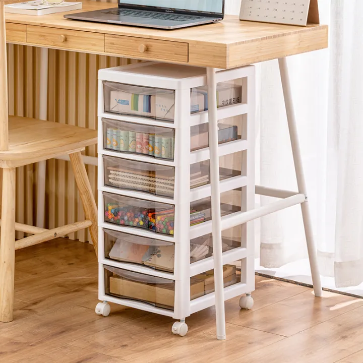 Office Desktop Storage Box Drawer Storage Cabinet A4 File Storage Rack ...