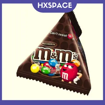 13.5G) M&M's CHOCOLATE FUN SIZE MINI Milk or Peanut Flavors - CHOCOLATE M&M